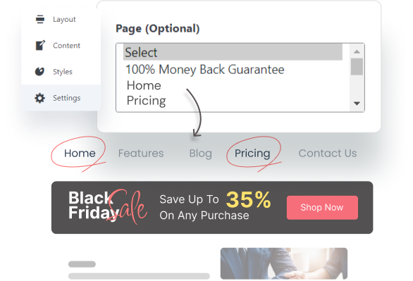 Targeted Page Promotions